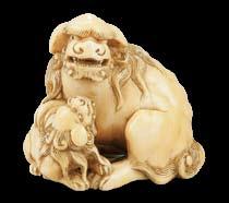 Netsuke collecting seems still to be about the carver rather than the carving, Lot 68
