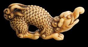 A 1957 acquisition, the 2012 price of $17,700 may seem excessive, but, as it was bought by someone whose opinion is wellrespected, something about this netsuke must be
