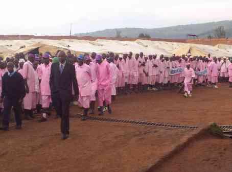 INMATES IN RAMERA PRISON KIGALI Ramera prison is formerly a Motor