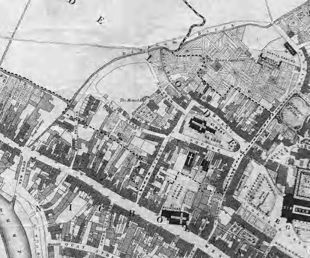 102 RICHARD BRYANT AND CAROLYN HEIGHWAY Fig. 4. Detail of Arthur Causton s 1843 map of Gloucester. The broken line, which has been emphasised, delineates the parish of St. Mary de Lode.
