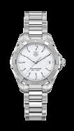 Aquaracer 300M Lady - Quartz Watch WAY1310.BA0915 Black dial with sunray effect Ø 32 mm WAY1312.BA0915 White mother-of-pearl dial Ø 32 mm WBD1320.