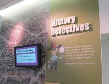 First Floor History Detectives Gallery If you use the stairs to