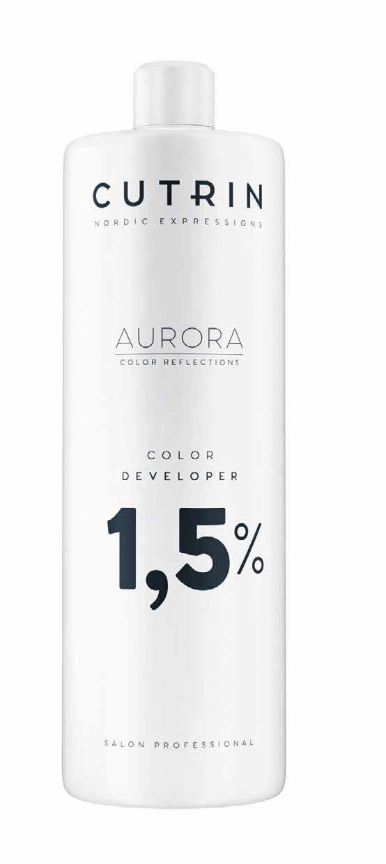 CUTRIN AURORA AMMONIA-FREE HAIR COLOR Cutrin Aurora ammonia-free hair color is perfect for hair that has already been colored or lightened.