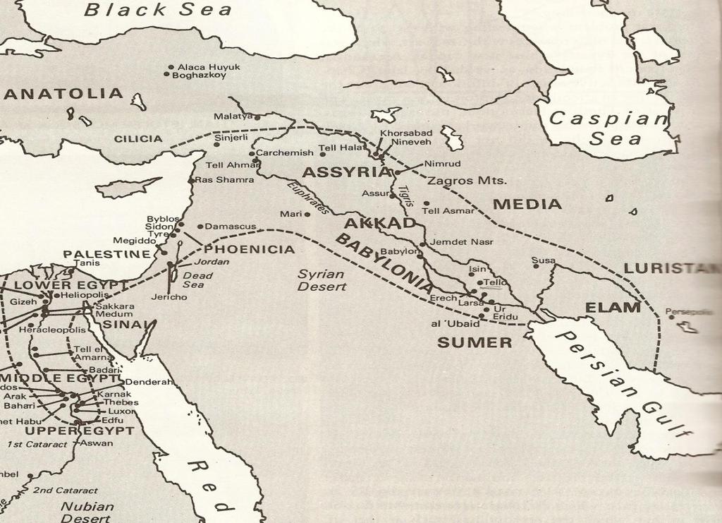 The fertile Crescent Arab Gulf Mesopotamia, the land between the rivers,