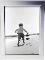 Silver-plated picture frame (4 x 4