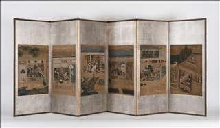 Unidentified Artist, Scenes of Craftsmen in their Workshops, [Shokunin Zukushi-e] early 17th century