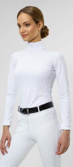 white white white MISS PURITY TECHNICAL INNOVATION made of our own-developed technical CoolR fabric.