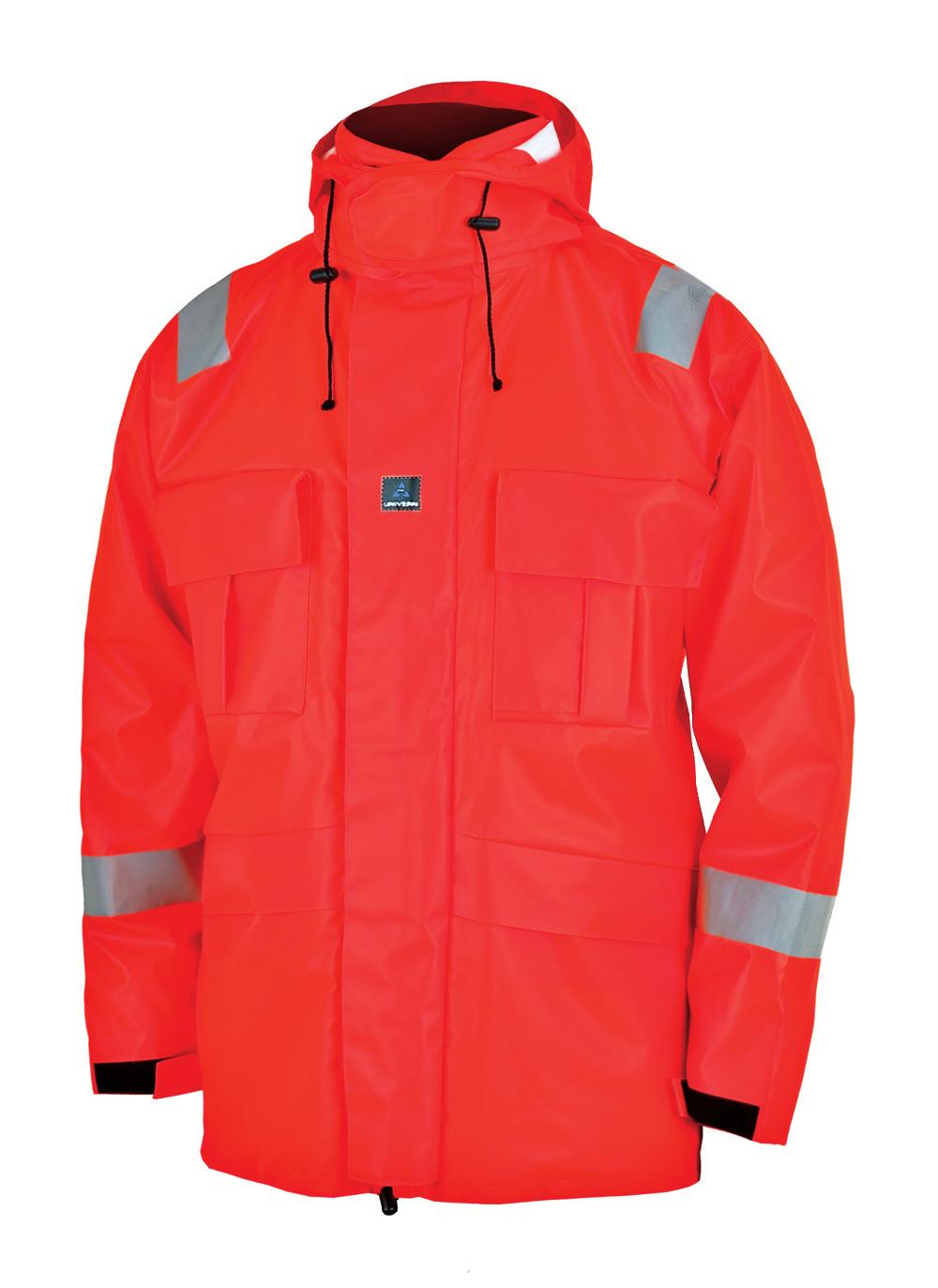 The waterproof clothing in this series is produced in a soft knitted polyester PU.