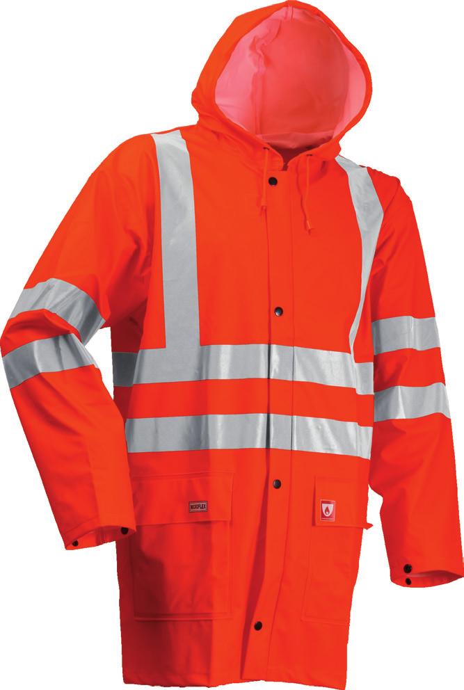 FR rain jacket Art. FR-LR55-05 Orange Art.