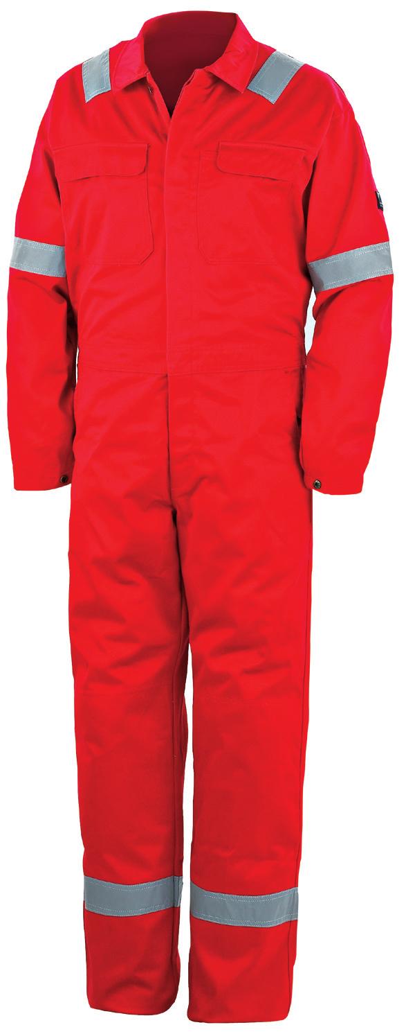 Offshore FR coverall with buttons Art. 7304-05 Orange Art.