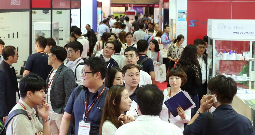 A Dazzling Success The highly anticipated second edition of in-cosmetics Korea 2016 attracted 6,152 unique attendees with a 97% increase in visitors numbers.
