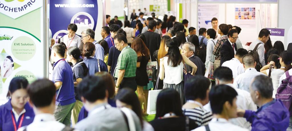 Record-Breaking Success in-cosmetics Asia underlined its position as the leading Asia Pacific event for personal care professionals in 2015 by being the best attended edition to date.