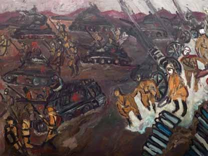 30 x 40 inches 16 Moscow Counterattack