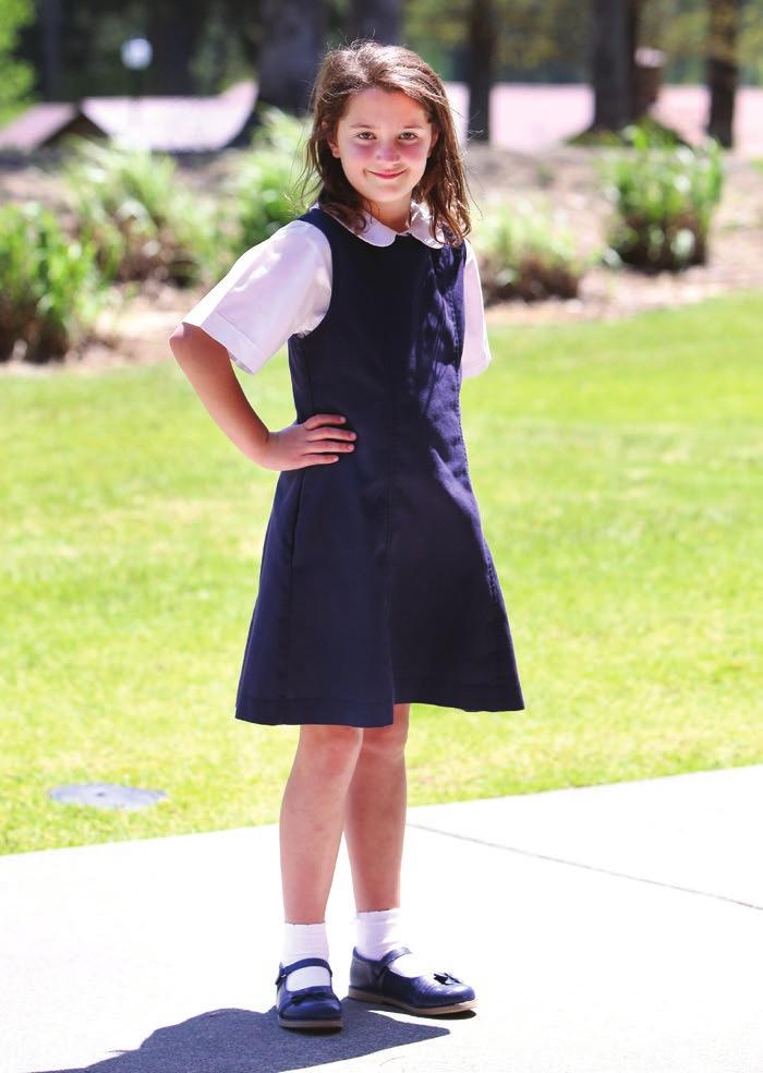see-through White or light blue oxford shirt (short/ long sleeve) with school logo Solid navy or black cardigan or sweater vest with embroidered MPCS school