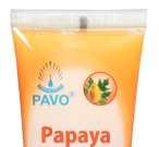 PAVO PAPAYA FACEWASH Breaks inactive proteins Removes dead cell Hygienically packed