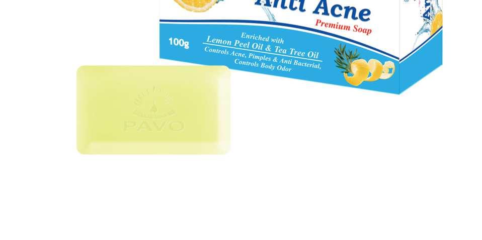 PAVO ANTI ANCE PREMIUM SOAP Controls Acne Pimples & Anti