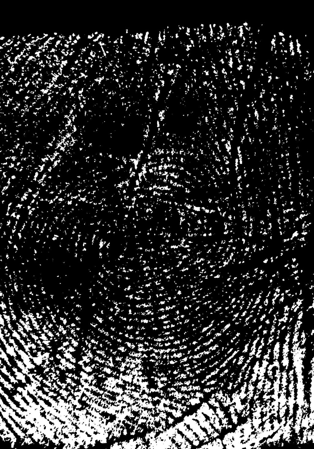 fingerprint ridges appear.