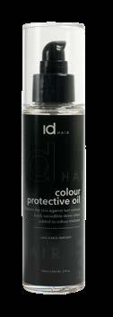 IdHAIR PROTECTIVE OIL Used as a skin protection. Apply directly to the skin around the hairline.