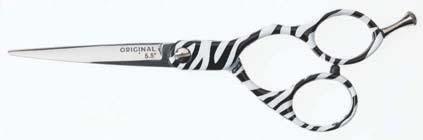 Zebra CONCAVE Ergonomic scissors razor-edge concave