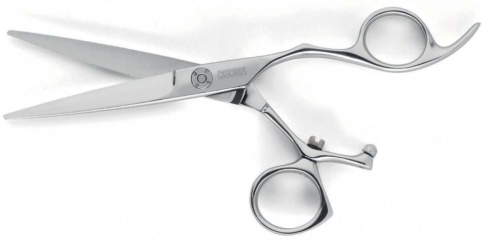68 Scissors & Razors - Scissors OEW550 All our scissors in the Cisoria brand have smoother cutting blades.