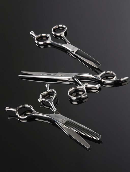sharpened cutting edge, these scissors will glide through the hair