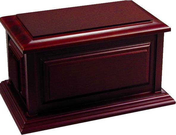 The Colonial 30-H-300 159 Made of solid wood with a Cherry finish. Slide-off top with magnetic closure.