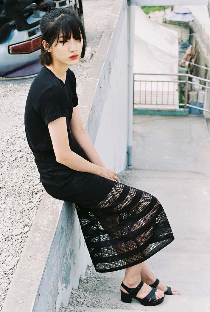 Knowing layered midi skirt Midi skirt with mini