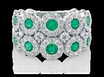 Created emerald & diamond