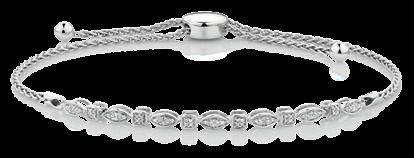 NEW $ 129 Diamond adjustable bracelet 15194596