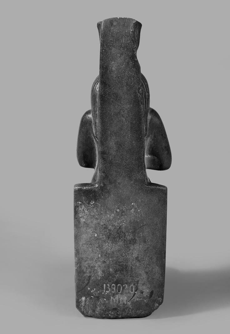 A STATUETTE OF ISIS NURSING