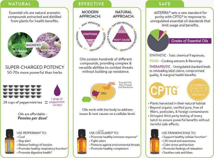 ESSENTIAL OILS Overview 1.
