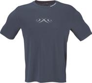 BAUER design trademark heat transfer at front collar and center front chest.