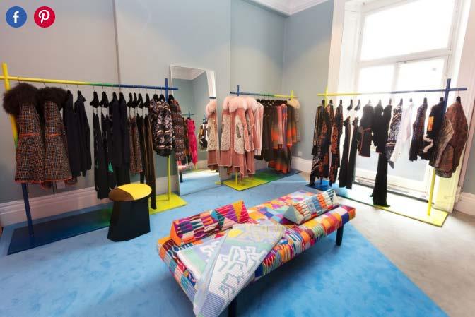 Angus Mill Photography +44 (0)7973 308 404 5/16 A highlight of the Brompton Design District is Peter Pilotto & Friends, which will be open at 3 Cromwell Place until October 13.