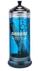 Barbicide (blue liquid) Will not kill spore forming bacteria Has to be mixed daily to be even mildly effective against staph, fungus or viral organisms 75% of salon fail to properly mix, change daily
