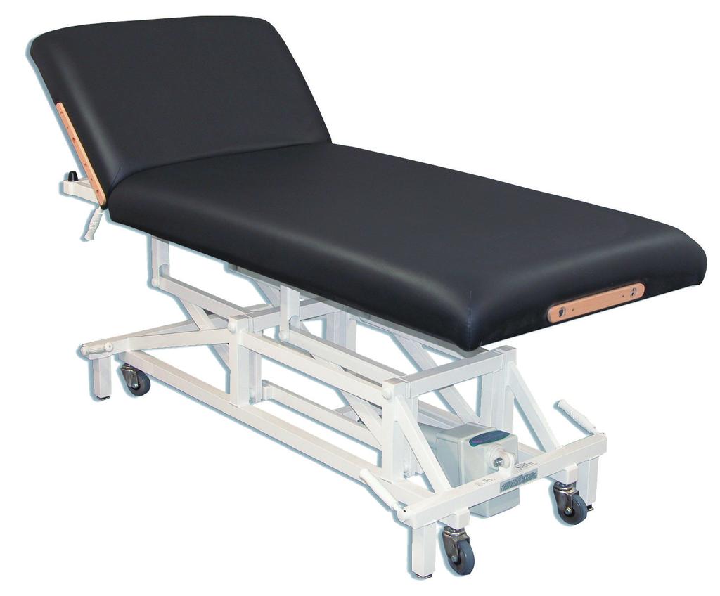 MCKENZIE LIFT BACK McKenzie Lift Back Electric Table TMK-2807 The flexibility of a manual lift back enhances the incredible height range in our McKenzie Lift Back Electric Massage Table, which raises