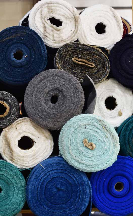 Types of market segments: Although fabric swatching seems like a very niche industry, it entails working with many different kinds of clients and with many different types of material.