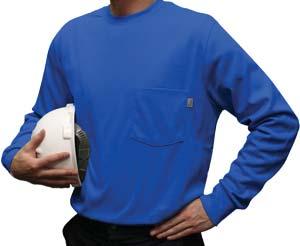 FR Classic Cotton Knit T-Shirts Long & Short Sleeve 35 Arc Rating 12 cal/cm 2 / HRC 2 6.25 oz.