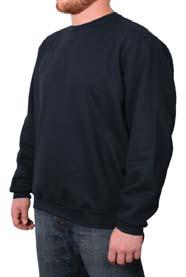Modacrylic Cotton FR Crewneck Sweatshirt 45 Arc Rating/Ebt = 28 cal/cm 2 / HRC 2 14.0 oz.