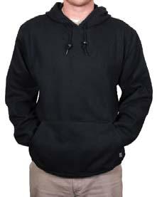 Modacrylic Cotton FR Hooded/Pullover Sweatshirt 46 Arc Rating/Ebt = 28 cal/cm 2 / HRC 2 14.0 oz.