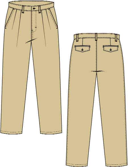 MEN S FR PANT Relaxed Fit Casual Pleated Pant Men s (Leg 30/3/34) 30-4 Oversize 44-60 Solid brass zipper (YKK/Nomex Tape) Button closure at waist High Tenacity FR Nomex Sewing Thread Two front deep