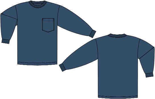 MEN S FR KNIT Long Sleeve T-Shirt / Henley Shirt RT3US6 Rib-knit collar and cuffs Side-seamed construction minimizes twisting Left chest pocket Men s (Regular) S-5XL RH3US6 RT3US6 6 oz.