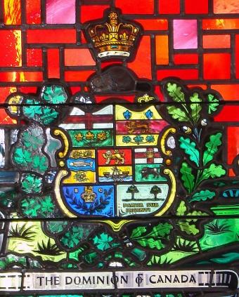At the very bottom of the panels is a list of all Governors and Lieutenant Governors and their places of residence in New Westminster, Carey Castle and Government House in