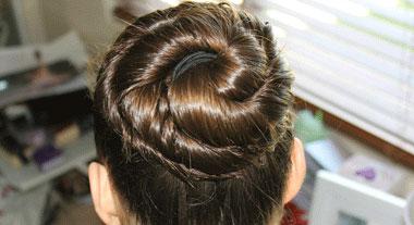 If you don t know how, search Youtube How to make a correct Classical Hair Bun for Ballet.