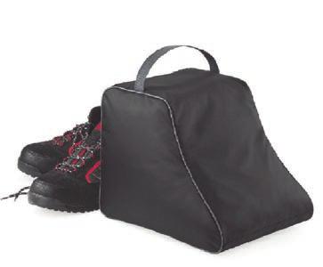 Hiking boot case (Boots not included) Mesh window for ventilation Approximate product weight: 360g