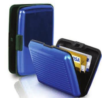 Aluminium Credit Card holder Six expandable