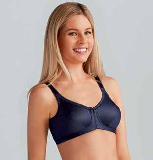 Roxanne SOFT CUP Style 43995 Vanilla Fit Sizes Hooks Material Shallow 32-40 A, B, C 2 rows: 32-40 A, B, C 89% Nylon, 11% Spandex LINGERIE & SPORTS BRAS Designed specifically for women with petite