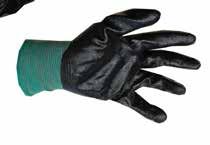 fingers Textured: Non-slip grip Cotton knitted 105613 M Black