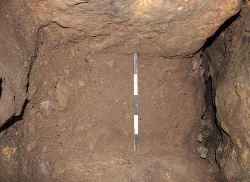 In all probability, this material is the result of the re-working of a Bronze Age tunnel by miners in the 18 th - 19 th centuries.