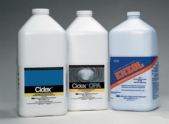 SONOSITE CLEANING SUPPLIES, GEL & WARMERS Cidex, Cidex OPA & Enzol Solutions Cidex activated dialdehyde solution is a fast and effective way to disinfect and sterilize many medical devices and