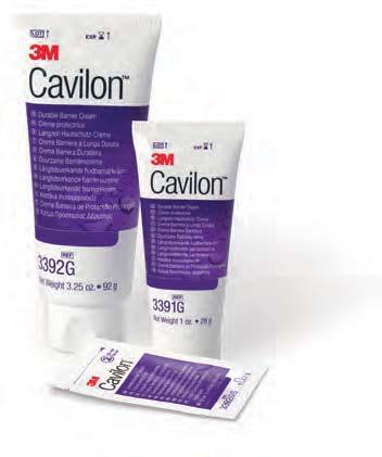 3M TM Cavilon TM Durable Barrier Cream The Gold Standard for protection of vulnerable skin Cavilon durable barrier cream now provides an improved moisturising barrier